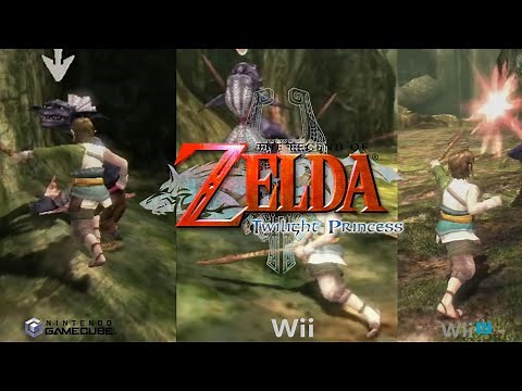 The Legend of Zelda: Twilight Princess - GameCube vs Wii vs Wii U