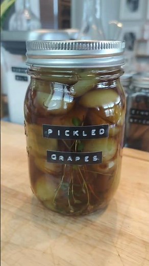 This Pickled Grapes Recipe Isn’t for Everyone, But…
