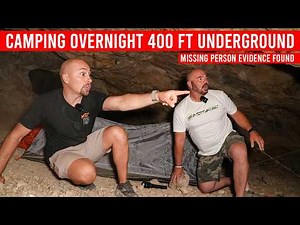EVIDENCE FOUND WHILE CAMPING INSIDE ABANDONED MINE (MISSING PERSON)