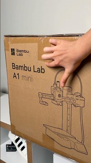 Bambulab A1 mini Unboxing