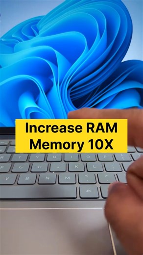 How to increase virtual RAM memory! #pctipsandtricks #window11 #reelindia #laptoptips #shorts | Techoilyas