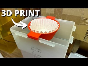 Filter Your IPA Using a Coffee Filter - Resin 3D Printing Workflow