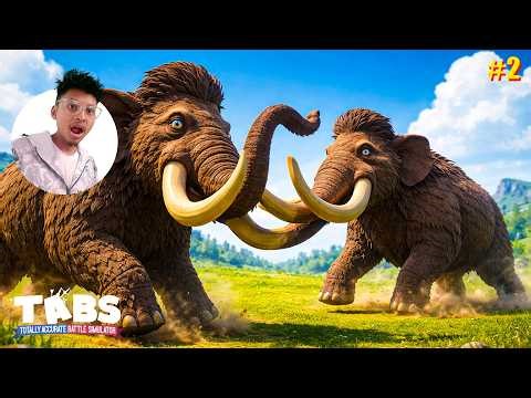 Mammoth vs Mammoth 🐘⚔️ Who Is Stronger? - TABS - Part 2