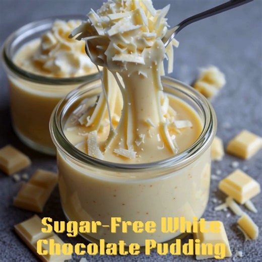 8.4K views · 129 reactions | 懶 Sugar-Free White Chocolate Pudding...