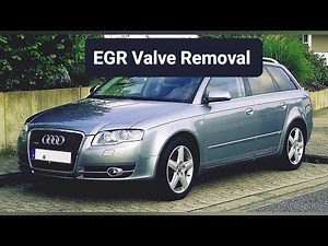 Audi A4 B7 3.0TDI How to Remove EGR Valve