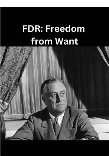 FDR’s 1943 State of the Union highlighted U.S. and Allied WWII gains in 1942, and underscored America’s economic hopes. FDR, 1943 State of the Union Address, Jan. 7, 1943, Miller Center. #employment #FDR #StateOfTheUnion #Freedomfromwant #HomeFront