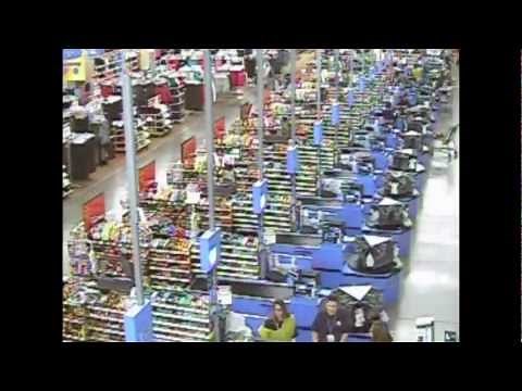 Black Friday Walmart Store Time Lapse