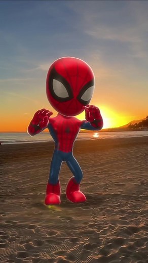 Spidey Chicken Dance - Funny Spiderman Dance Video