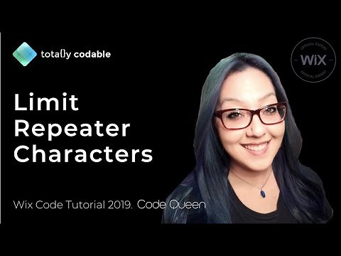 Limit Characters using Wix Code in a Repeater | Load More Button
