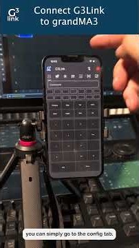 grandMA3 Zero Config Setup with G3Link