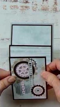 Easy Fun Fold Card With Mini Card Front