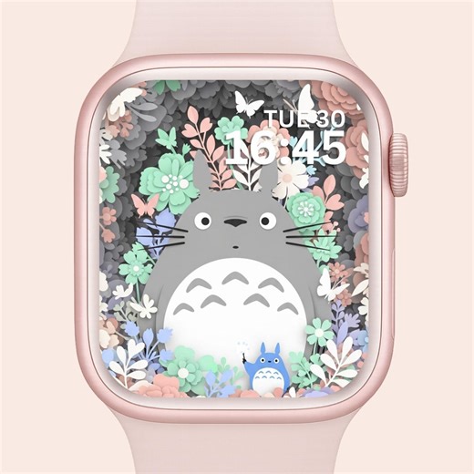 3D Anime Garden Apple Watch Wallpaper: Pastel Spring Landscape (instant Download) - Etsy
