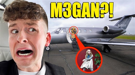 M3GAN stole our private jet in shocking prank