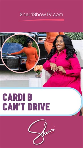 110K views · 6.2K reactions | Cardi B has an amazing car collection - only problem is - SHE CAN’T DRIVE! #cardib #drivinglesson #driverspermit | Sherri | Facebook