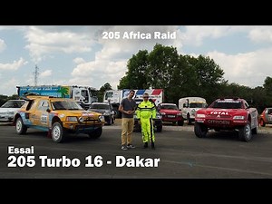 L'incroyable Essai de Peugeot 205 Turbo 16 Dakar et d'autres surprises !