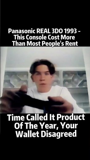 Panasonic 3DO 1993 - $699 For A Console, Your Rent Cried Too