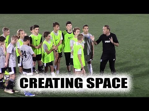SoccerCoachTV - Creating Space