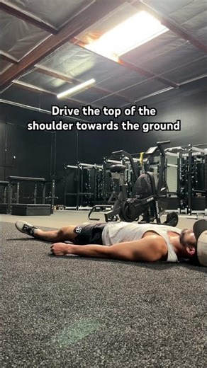 Supine Scapular Posterior Tilt