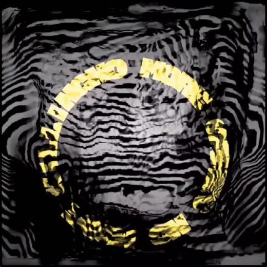 Mesmerizing! Abstract visuals with yellow accents & geometric patterns against black & white. #AbstractArt #VisualArt #GeometricDesign #ArtTok