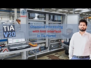 Siemens Chemical Processing with hmi interface using TIA PORTAL