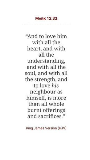 Mark 12:33 📖💡