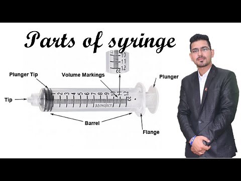Parts of Syringe