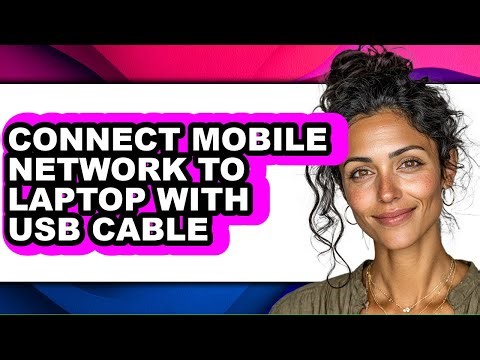 How to Connect Mobile Network to Laptop with Usb Cable (only Way)