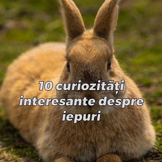 156K views · 3.5K reactions | Despre iepuri. 10 curiozități interesante despre aceste animale adorabile. | Atlas Geografic | Facebook