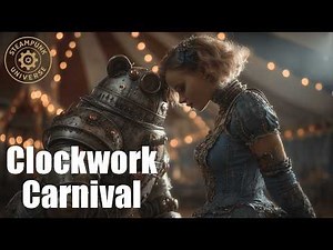 Clockwork Carnival: Mechanical Circus in Eternal Night | Steampunk | Cinematic AI Short Film
