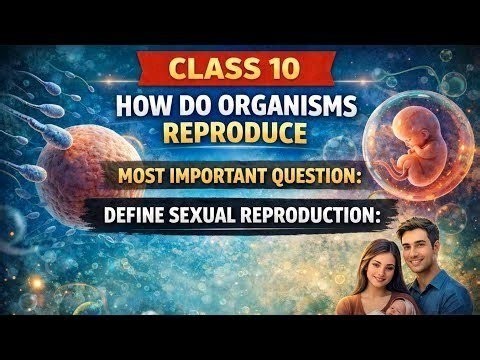 Class 10 How Do Organisms Reproduce Most Important Questions | Biology | Board Exam 2025-26