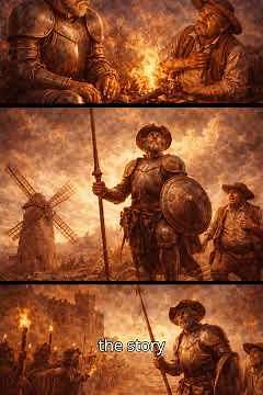Don Quixote Explained in 3 Minutes... The Madness That Changed Literature Forever! #summary #novel