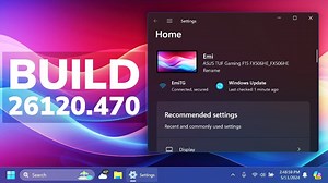 【XGP】微软推送 Windows 11 24H2 最新版 Build 26120.470 (Dev) 系统更新：设置主页增设游戏服务推广！修复大量错误...