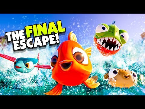 Finding ALL MY FISH FRIENDS And Escaping! - New I Am Fish Gameplay