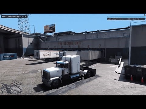 🚚 Trucking Job V8 – Standalone Trucker System🚚
