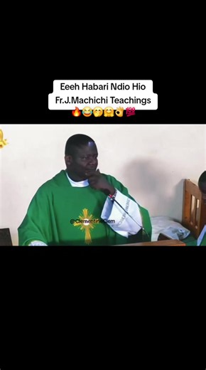 Habari Ndio Hio — Fr. J. Machichi Teachings Christ The King Mitume Kitale