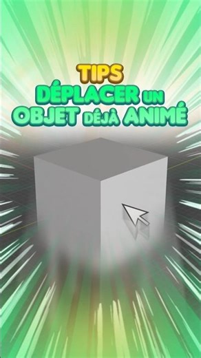 ⏯️ Tu as animé comme un bourrin dans Blender et ton objet n'est pas bien placé ?