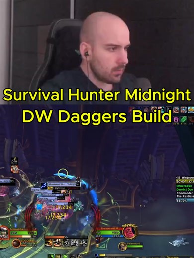 Survival Huner - NEW Build Testing [Raptor Strike Master] - Midnight M Testing | World of Warcraft#warcraft #gaming #midnight #wow #worldofwarcraft