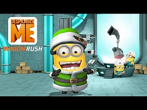Despicable Me Minion rush Santa minion Green golden costume Pier 12 gameplay walkthrough android ios