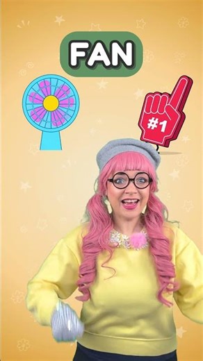Homonyms for Kids | Key, Fan, Superstar, Watch #learn #kids #beginners #education