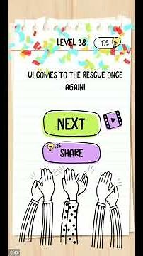 BRAIN TEST LEVEL 38 ANSWERS | Brain Test: Tricky Puzzles WALKTHROUGH