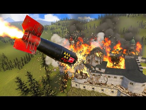 Testing Every NUCLEAR Bomb in a Village in GMod!