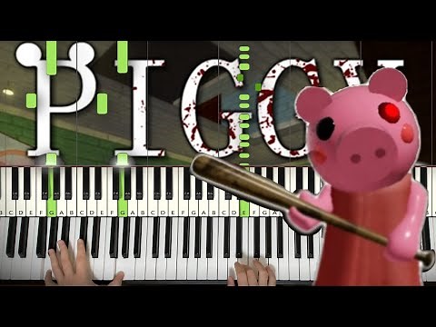 Piggy Roblox Menu Theme (Piano Tutorial Lesson)