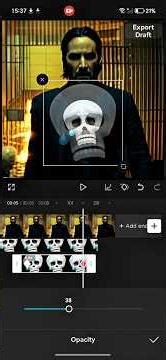 Skull Face Edit Tutorial on capcut #capcut #capcuttutorial