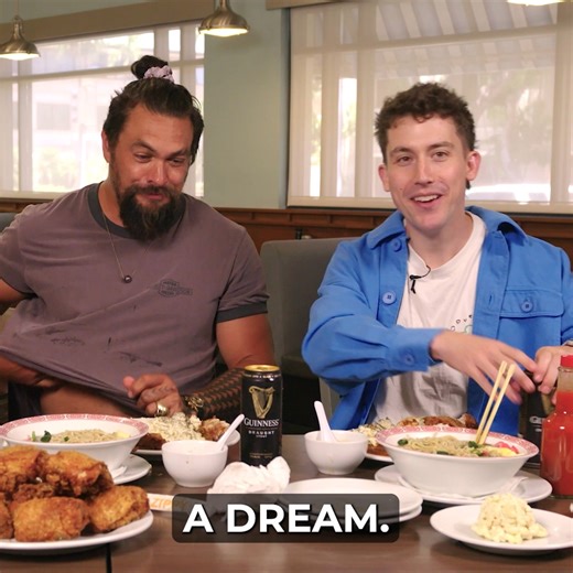 1.6M views · 79K reactions | Jason Momoa fed us Hawaiian Comfort food  | JOLLY | Facebook