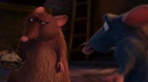 Watch 'What are you eating? I don't really know. I think it was some sort of wrapper once. What?...' | Ratatouille Clip