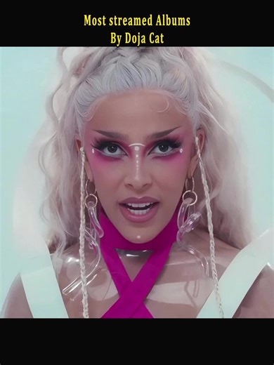 Most streamed Albums by Doja Cat#dojacat #vie #fy #streams | Doja Cat