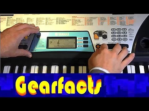 Yamaha PSR-170 home keyboard: Detailed demo