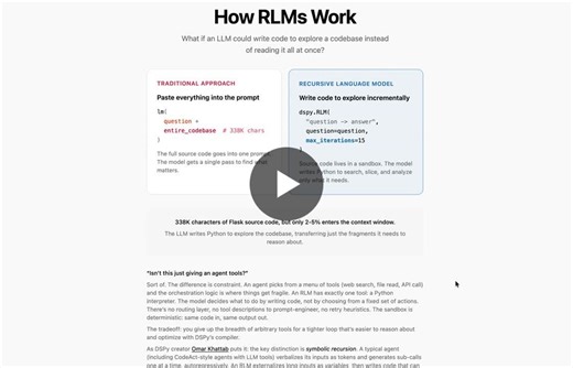 #dspy #rlm #llm #ai #machinelearning #generativeai #python #shiny #opensource #datascience #python #rstats | James Wade