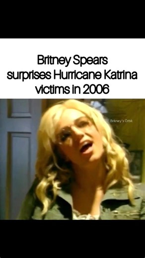 15K views · 3.5K reactions | That time Britney Spears surprised hurricane Katrina victims in 2006. What a beautiful heart she has  #BritneySpears #britney | Britney's Orbit | Facebook