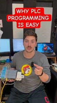 Why PLC Programming Is Easy! #automation #engineering #science #electronics #robotics